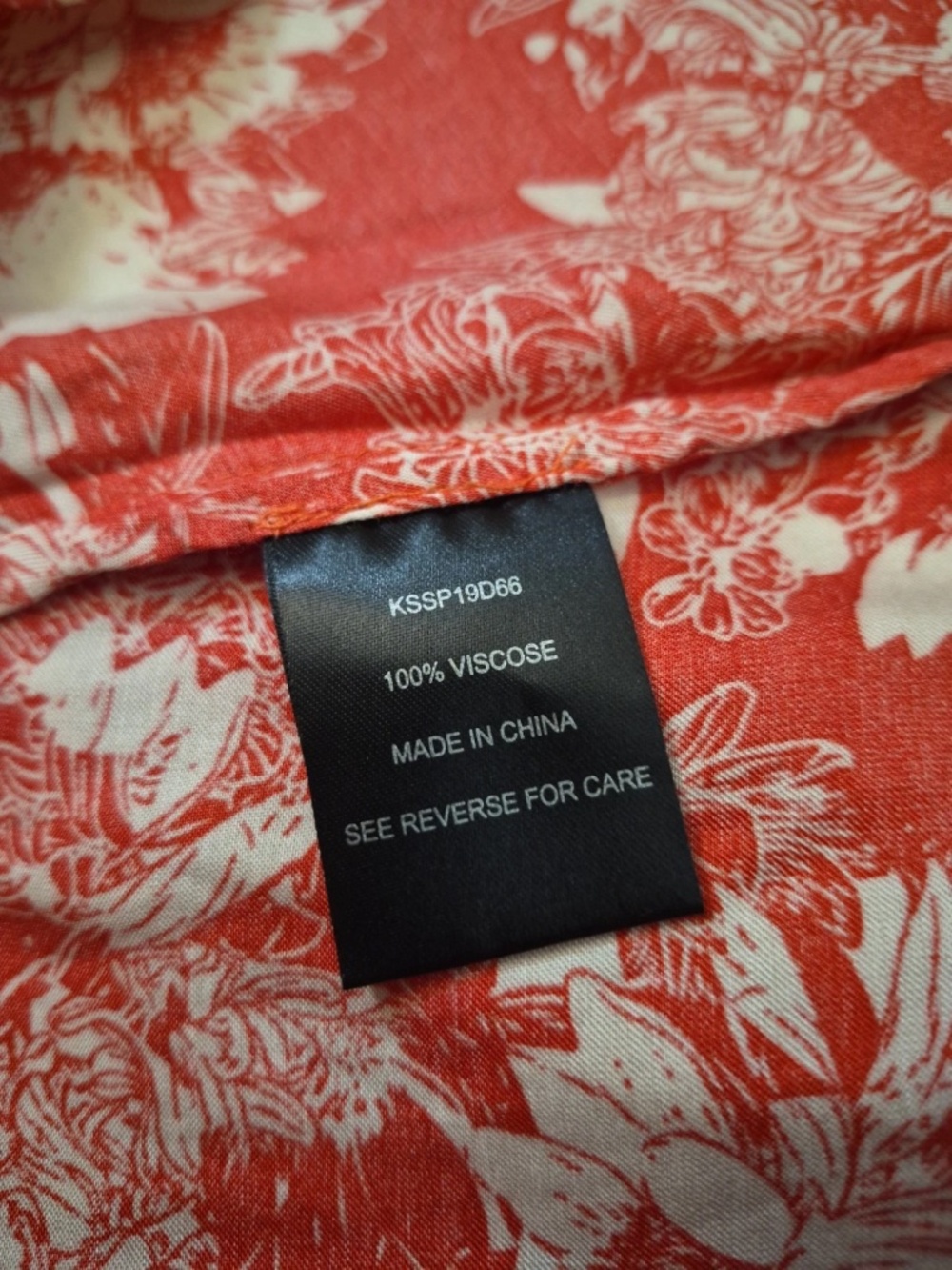 Knot Sisters Viscose DRESS red ivory NWT S halter mini soft Aline - Picture 10 of 12